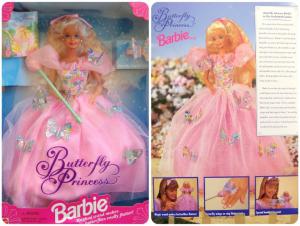 Кукла Барби Принцесса Бабочек, 94 г.